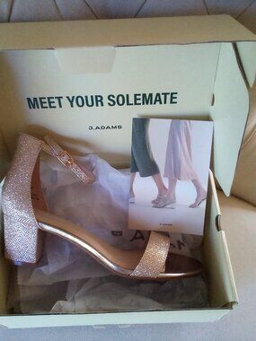 Gold Glitter Shoes